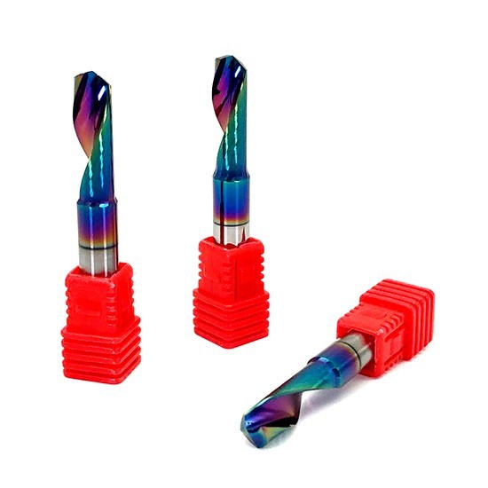 Fraise en bout simple de carbure de tungstène de cannelure de Wxsoon pour l'aluminium