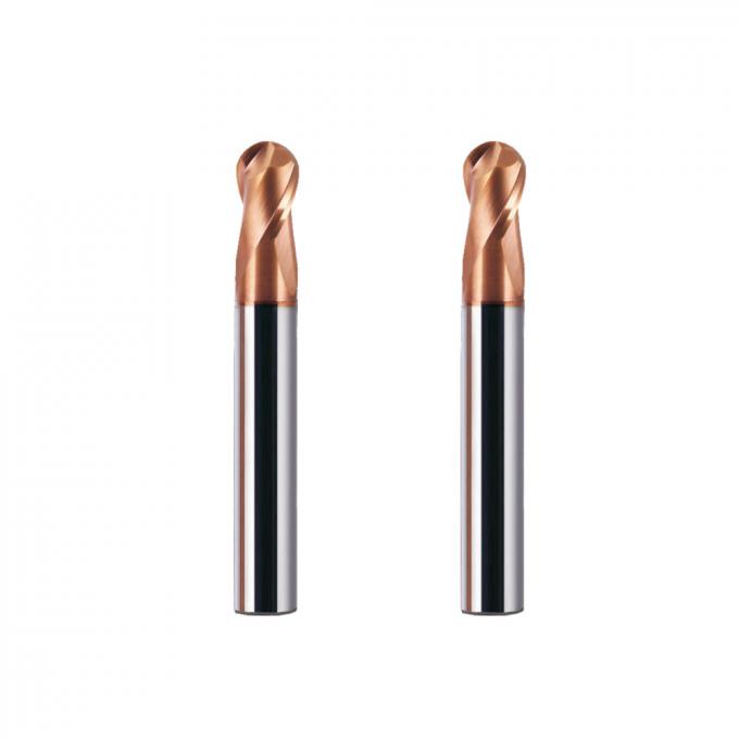 Nez en spirale Endmill de boule de carbure de tungstène d'angle de Wxsoon 30