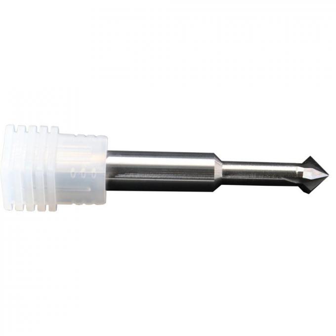 Chanfrein latéral Endmills de carbure solide d'ODM d'OEM double pour l'aluminium